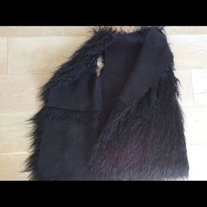 Cupcakes/Cashmere FauxFur Vest